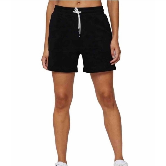 FourLaps Shorts Women's Small Black Athletic Fit Rush Short French Terry Soft - Picture 3 of 8